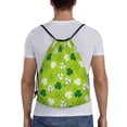 thumbnail image 2 of Easygdp St Patrick's Day7 Drawstring Backpack, Beach Sackpack, Travel Sackpack Lightweight for Sports, Gym, Travel, Swimming - Medium, 2 of 9