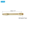 thumbnail image 2 of Uxcell  Aluminum Dart Shafts 15 Pack Medium 2BA Thread Dart Stems Brass 45mm, 2 of 5