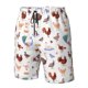 thumbnail image 4 of Balery Farm Birds Goose Traje de Baño Estilo Hawaiano para Hombre, Shorts de Secado Rápido con Bolsillos-3X-Large, 4 of 6