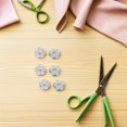 thumbnail image 6 of LOLIPPYY 50 Sets 19mm Metal Sew-On Clothes Snaps - Fasteners, Invisible Buttons for Sewing , Coats, Fabrics, and Crafts, 6 of 7
