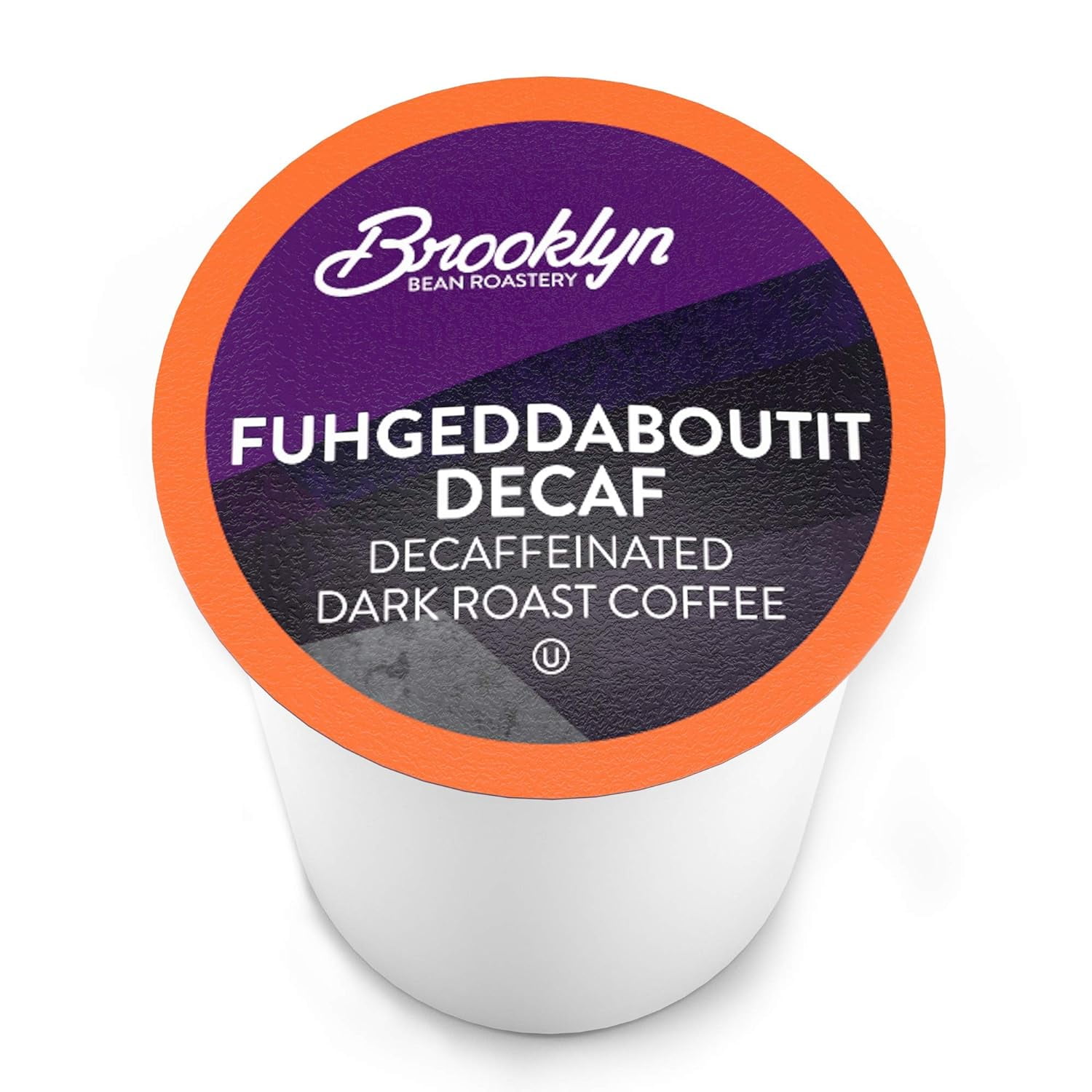 Brooklyn Bean Roastery Fuhgeddaboutit Decaf Coffee Pods for Single-Serve Coffee Brewers, 40-Pack