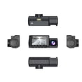 thumbnail image 3 of Cámara De Tablero 3 canales DVR para coche cámara frontal y trasera grabadora de vídeo para coche HD 1080P 4K GPS incorporado, 3 of 9