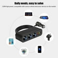 thumbnail image 4 of Car Charger Adapter, Car Fast Charging Adapter, 120W Versatile Fast Charging Adapter - PD QC3.0 Black Auto Adapter, Car Charger Adapter, 4 of 4
