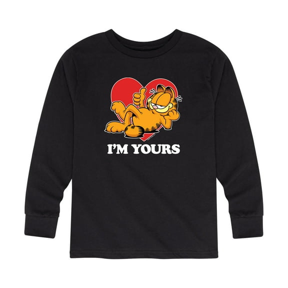 Garfield - Valentine's Day - Toddler And Youth Long Sleeve Graphic T-Shirt