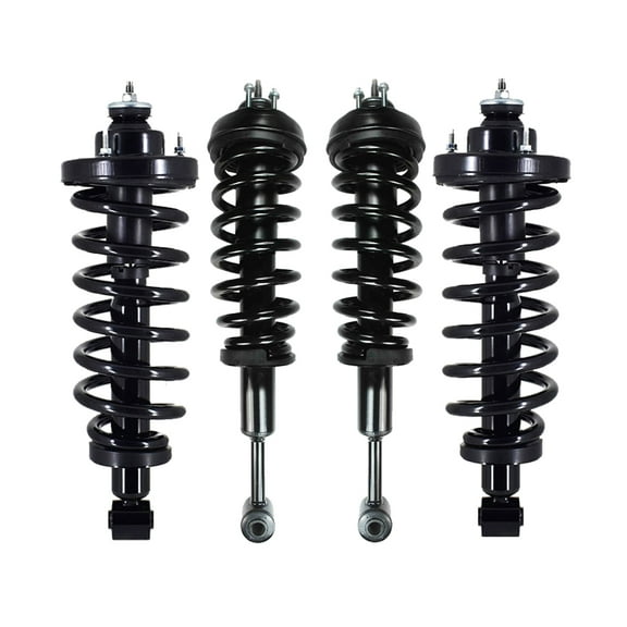 Set 4 Front - Rear Quick Complete strut and Coil Spring For 2006-2010 Ford Explorer
