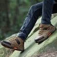 thumbnail image 6 of YOURDIARY Mens Hiking Boots Water Resistant Anti-Slip Outdoor Trekking Camping Shoes with Ankle Support, 6 of 7