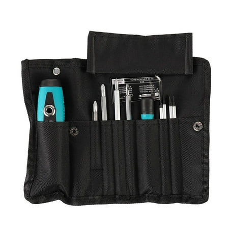 

Ruibeauty 10Pcs Magnetic Star Slotted Cross Screwdriver Bits With Tool Bag Repair Tool