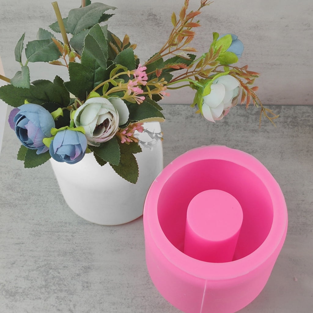 WINDLAND Silicone Flowerpot Mold Succulent Plant Cement Vase Resin Epoxy Mold Large Vase
