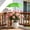 Green, variant on Tepsmf Plant Sun Shade Umbrella, Mini UV Protection Parasol with Ground Stake Adjustable for Potted Plants Plants Herbs Balcony Garden Outdoor