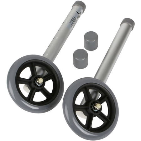 Medline 5" Walker Wheels, MDS86615W5