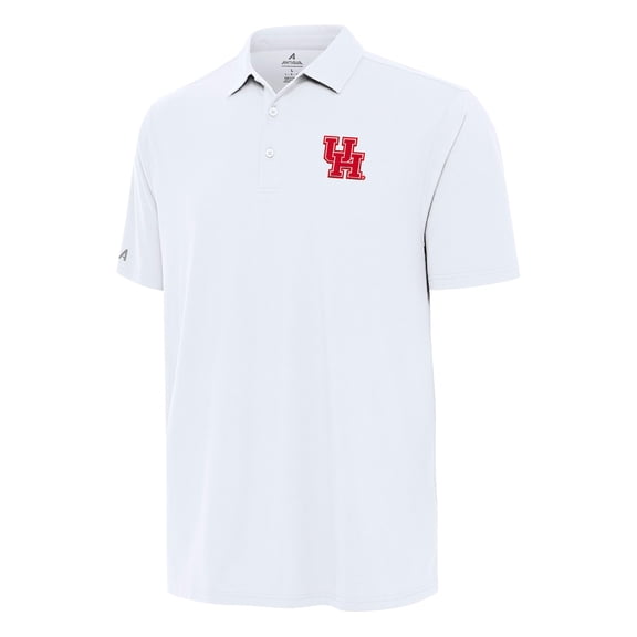 Men's Antigua White Houston Cougars Era Polo