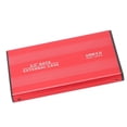 thumbnail image 1 of Boîtier de Disque Dur SSD, Plug and Play Boîtier SSD Stockage de Données Externe pour OS X Stockage de Données Externe pour Ordinateurs Portables Rouge, 1 of 8
