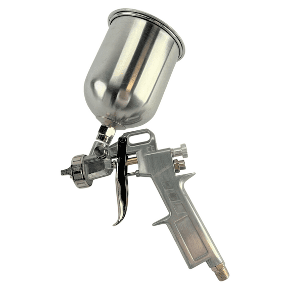Gravity Feed Air Paint Spray Gun – 600ml (20oz) | 1.5mm Nozzle | High-Pressure Automotive Sprayer
