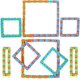 thumbnail image 2 of 12 piezas de 24 enlaces Wacky Tracks Snap and Click Fidget Toys, juguetes sensoriales para dedos, rompecabezas de serpiente para aliviar el estrés, rellenos de bolsas de fiesta, regalos de fiesta, col, 2 of 5