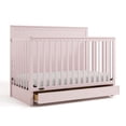 thumbnail image 3 of Graco Sasha 5-in-1 Convertible Baby Crib with Drawer, Blush, 3 of 13
