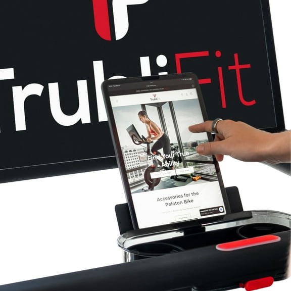 iPad Holder for Original Peloton Tread and Cross Training Tread - Tablet Mount for Treadmill - Watch Netflix While You Run - Accessories for Peloton Tread