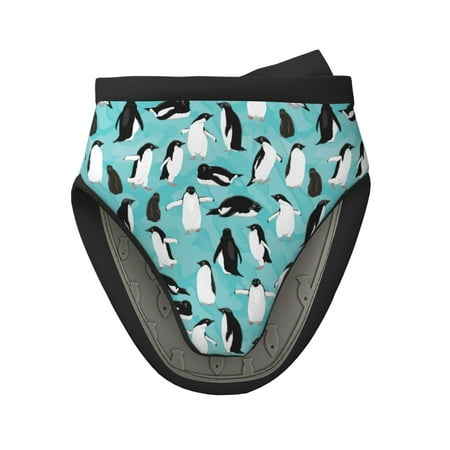 

Matuu Penguins for Non-Slip Mini Oven Soft Silicone Mitt 5.9 x5.9