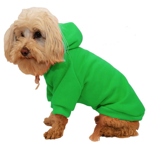 Fashion Plush Cotton Pet Hoodie Hooded Sweater