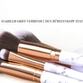 thumbnail image 5 of Soft Makeup Brushes, Precision Brushes With Marble Handle, Synthetic Fibers For Non-Shedding Professional Makeup Application, Complete Makeup Brush Set Including Face And Eye, 5 of 7