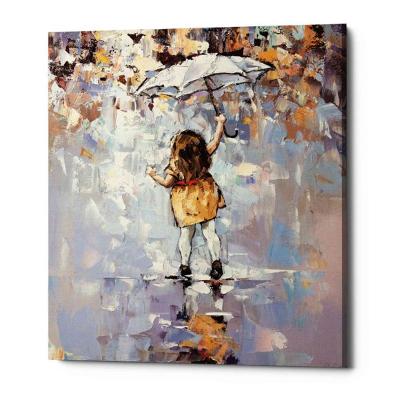 Epic Graffiti "Letting Up" by Alexander Gunin, Giclee Canvas Wall Art, 16"x18" 16" x 18"