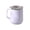 Purple#0, variant on 304 Stainless Steel Insulated Coffee Mug 3.54*4.84in with Handle Leakproof Lid Double Wall Thermal Travel Cup for Hot Cold Drinks Large Capacity Tumbler for Office School Home Daily Commute