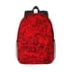 thumbnail image 1 of Disketp Red Rose Mochila Escolar de 15 Pulgadas, Mochila Ligera para Estudiantes, Viajes y Trabajo, Cómoda y Resistente para el Uso Diario, 1 of 6