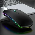 thumbnail image 2 of Charging+2.4G+wireless+Lighting Silent Notebook Wireless Ultra-thin Mouse, 2 of 9