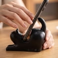 thumbnail image 5 of Cat Phone Stand Whimsical Cute Kitty Smartphone Holder for Desk Office Tablet Support Stand Home Decoration Practical Stationery Gift, 5 of 6