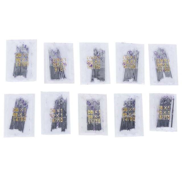 Agujas de coser, 10 piezas/juego DBx1 Agujas para máquina de coser de 6 tipos Resultados impresionantes