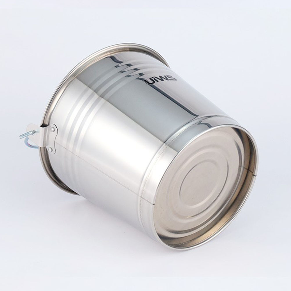 Metal bucket Stainless Steel Bucket with Handle Portable Water Bucket
