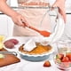 thumbnail image 3 of 21cm, orange Spatule Cuillre en Silicone: Rsistante la Chaleur en Caoutchouc sans Soudure Flexible, Cuisson Ustensile de Cuisine pour Mlanger Re, 3 of 5