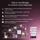 thumbnail image 2 of Philips Hue foco LED inteligente A19, luz blanca cálida 2700 K, base E26, 9 W, 810 lúmenes, regulable, funciona con Alexa, Google Assistant y Apple Home, paquete de 4, 2 of 5