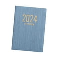 thumbnail image 4 of Ximing 2024 Planner Notebook Learning Notebook Monthly Planner Notepad Diary Journal Calendar Book Record Book Daily Planner Undated Dark Blue, 4 of 10