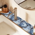 thumbnail image 2 of Yayeee Faucet Mat for Kitchen Sink 30" Diatomite Long Splash Guard Pad, Abstract Marble Pattern, 2 of 7