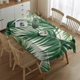 thumbnail image 3 of Tropical Palm Leaves in Hawaii Rectangle Tablecloth 60"x84",Waterproof Polyester Rectangle Table Cloth, Wipeable Spillproof Polyester Tablecloth for Dining, Camping, Indoor and Outdoor, 3 of 5