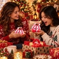 thumbnail image 4 of Christmas Big Mystery Dumpling Plush Toys, Cute Plush Stuffed Steamed Bun Squishies, Festive Gift, 4 of 7