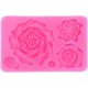 thumbnail image 1 of Molde de Silicona JAMW Rosa Grande 5 Tamaños Surtidos para Fondant Candy, 1 of 5