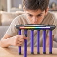 thumbnail image 2 of TOYOUME Drop Sticks Catch Game Toy with LED Light, Hand Eye Coordination Training, Interactive Reflex Game for Kids 6+, Family Party Activity, A, 2 of 6