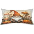 thumbnail image 2 of GZHJMY Thanksgiving Dwarf Elf Zippered Velvet Pillowcases,Super Soft and Cozy Luxury Plush Pillow Case Bed Pillow Pillowcases,Standard Size 20x26 in Home Decor, 2 of 7