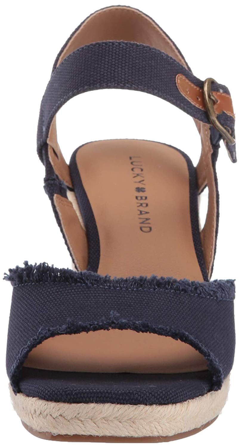 lucky brand mindra espadrille wedge sandal