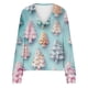 thumbnail image 5 of Cárdigan informal para mujer, cárdigan con botones y estampado navideño, chaqueta de moda, blusa para mujer, 5 of 5