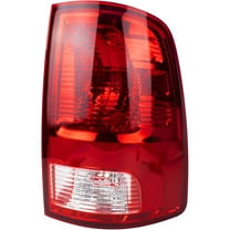 Right Side Tail Light Compatible With 2009-2018 Dodge Ram 1500 2500 3500 - Bulb Included (Right Passenger Side)
