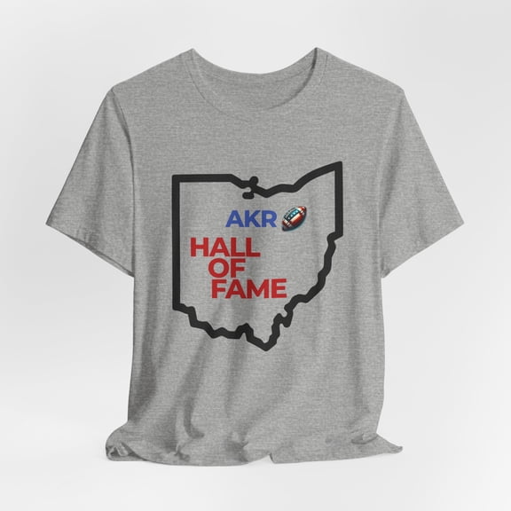 Akron Hall of Fame Ohio Tee AKR
