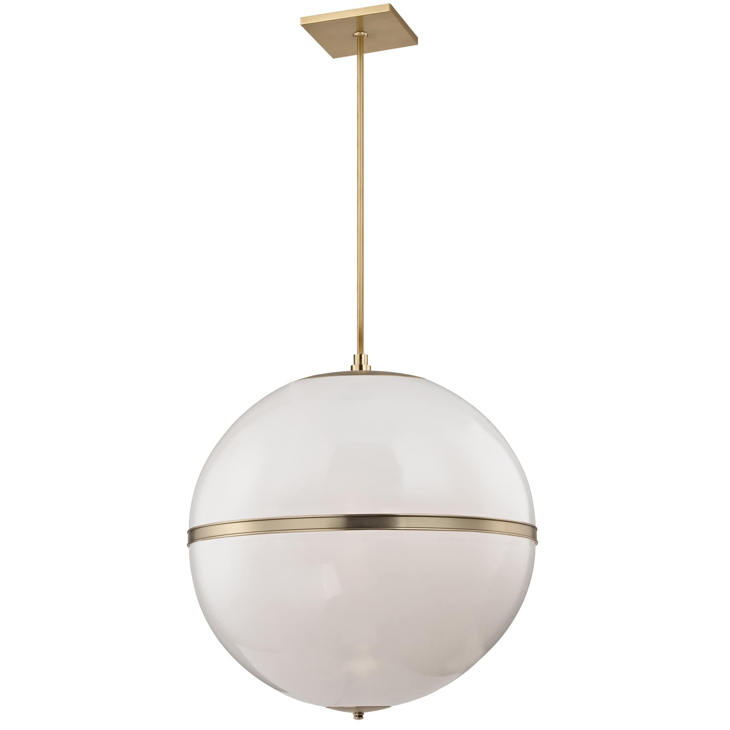 Crystorama Brian Patrick Flynn for  Truax 4 Light Aged Brass Chandelier - 30'' W x 38'' H
