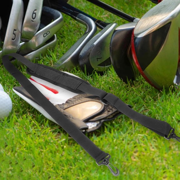 OFFIGAM 1Set Golf Bag Shoulder Strap Padded Adjustable for Travel and Everyday Use 120x6cm