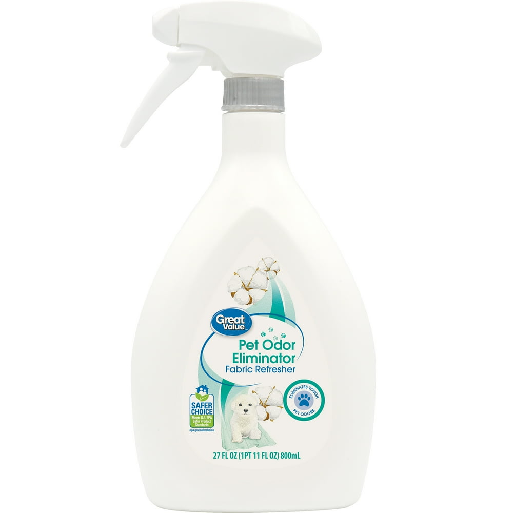 Great Value Fabric Refresher Pet Odor Eliminator 27oz.