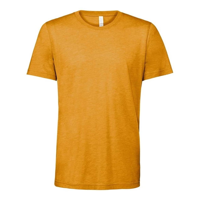 BELLA+CANVAS T-Shirt à Col Rond en Mélange pour Hommes/femmes