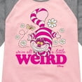 thumbnail image 3 of Disney - Alice In Wonderland - Were All A Little Weird - Toddler & Youth Girls Raglan Graphic T-Shirt, 3 of 5