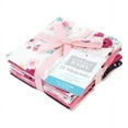 thumbnail image 2 of Hudson Baby Infant Girl Flannel Cotton Washcloths, Butterfly Floral 12 Pack, One Size, 2 of 8