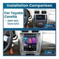 thumbnail image 2 of Estereo Toyota Corolla 2009-2013 Android Carplay GPS 2+32G, 2 of 7
